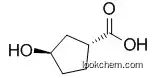 Molecular Structure of 946594-17-8 ((1R,3R)3-Hydroxycyclopentanecarboxylic acid)